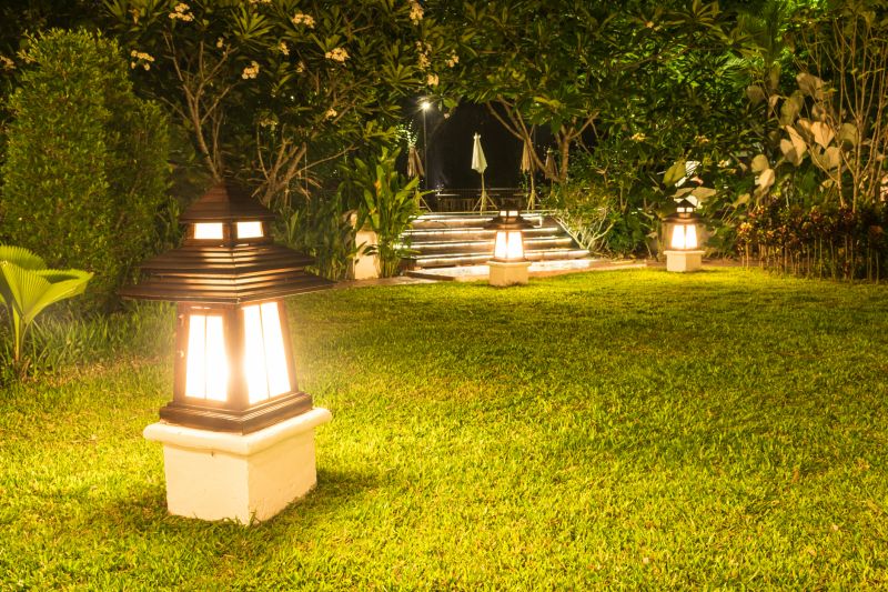 Courtyard Light Installation in Denver, CO
