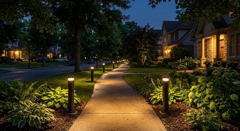 Walkway Lighting Installation in Littleton, CO