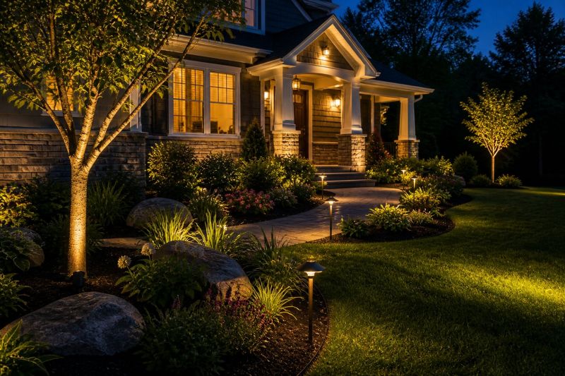 Driveway Lighting Installation in Denver County, CO