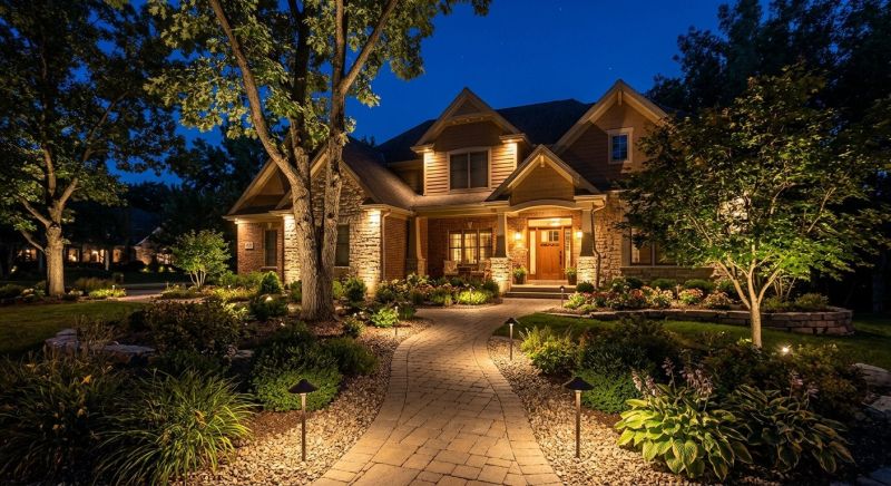 Driveway Lighting Installation in Denver, CO